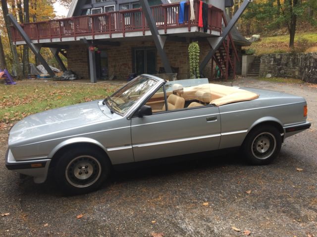 1986 Maserati Spyder Convertible BiTurbo