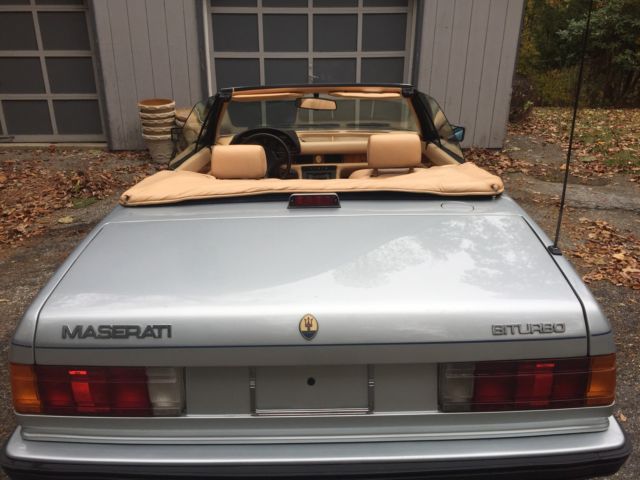 1986 Maserati Spyder Convertible BiTurbo - photo 6