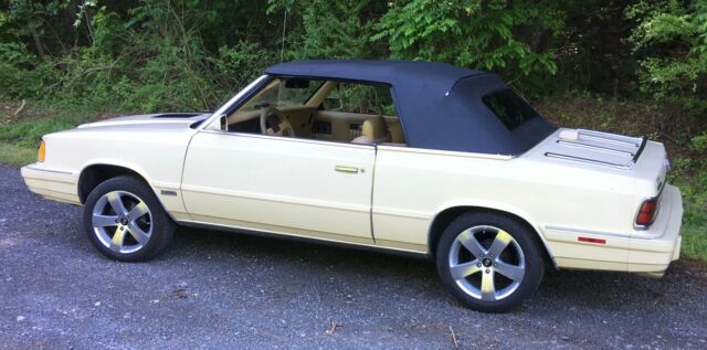 1986 Dodge 600 2 Door Convertible ES Turbo - photo 2