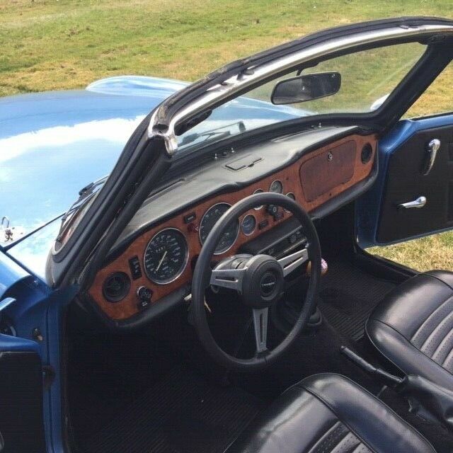1973 Triumph TR-6 Blue - photo 10
