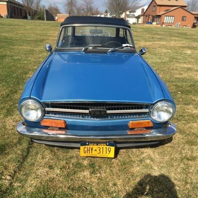 1973 Triumph TR-6 Blue - photo 2