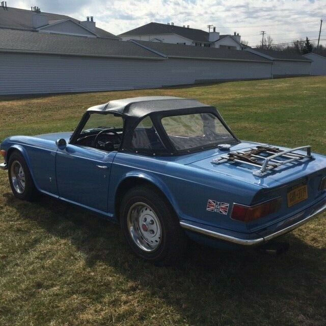 1973 Triumph TR-6 Blue - photo 4