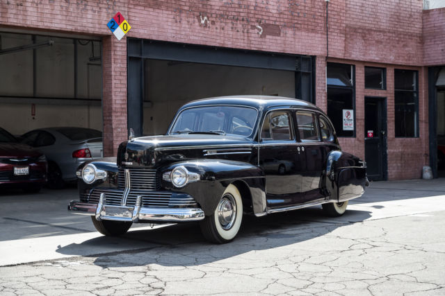 Pristine 1942 Lincoln Zephyr, V-12 Touring Car with suicide doors 1942 Lincoln Zephyr