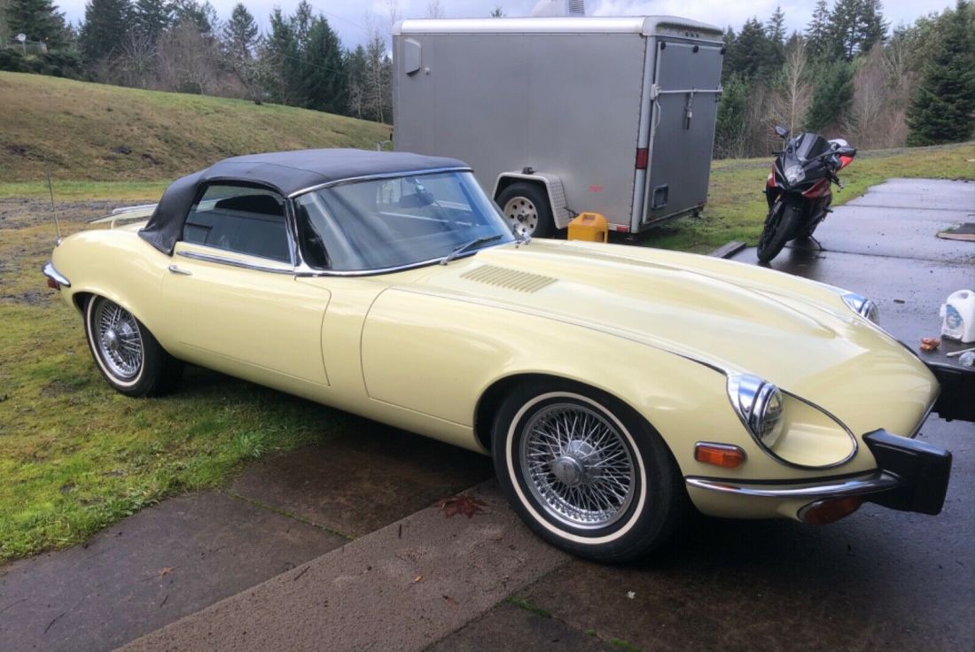 Pristine 1974 Jaguar V12 XKE Roadster 18675 Original miles 1974 Jaguar E-Type