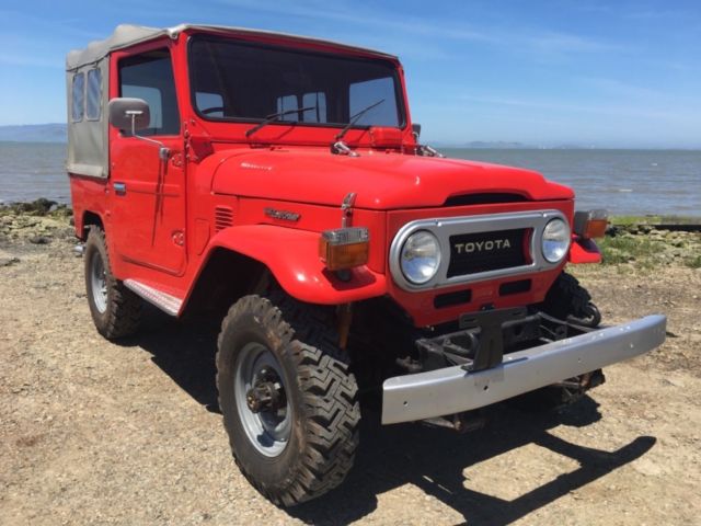 Pristine Condition 1977 Toyota Land Cruiser FJ40 RHD Canvas Top 1977 Toyota Land Cruiser Canvas Top