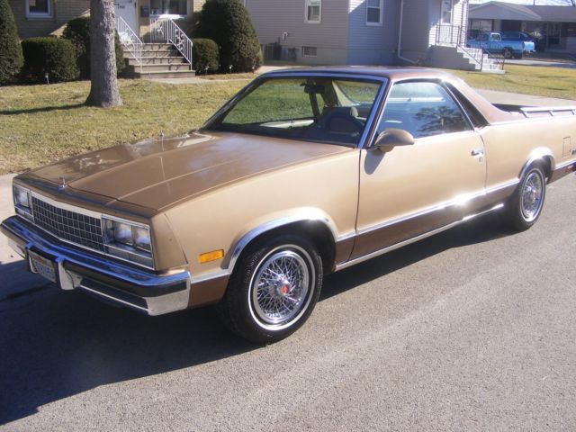 privately owned 1987 El Camino Conquista is in great original shape 1987 Chevrolet El Camino Sport