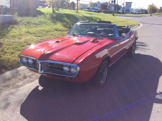 Privately owned excellent driver quality 1967 Pontiac Firebird Convertible