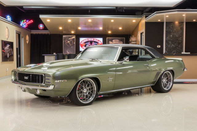 Pro Build! GM 427ci V8 EFI, Tremec 5-Speed, Mini-Tub, Wilwood, Art Morrison, A/C 1969 Chevrolet Camaro Pro Touring
