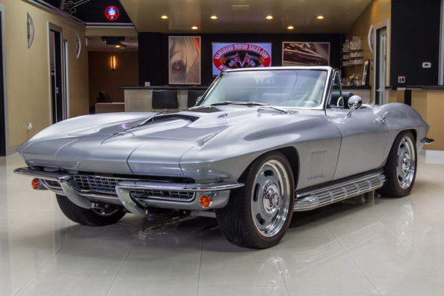 Pro Build on SRIII Chassis! GM 427 LS7 Crate Engine, Tremec 5-Speed, A/C & More! 1964 Chevrolet Corvette Convertible Pro Touring