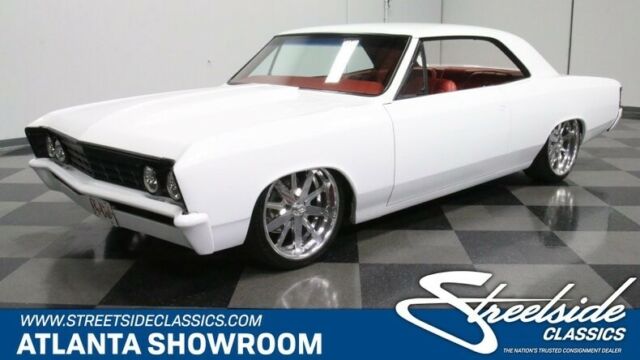 PRO-BUILT RESTOMOD, LS SWAP, 4L80E TRANS, 4-DISC BRAKES, R134A A/C, SUPER SLICK! 1967 Chevrolet Chevelle Malibu Restomod