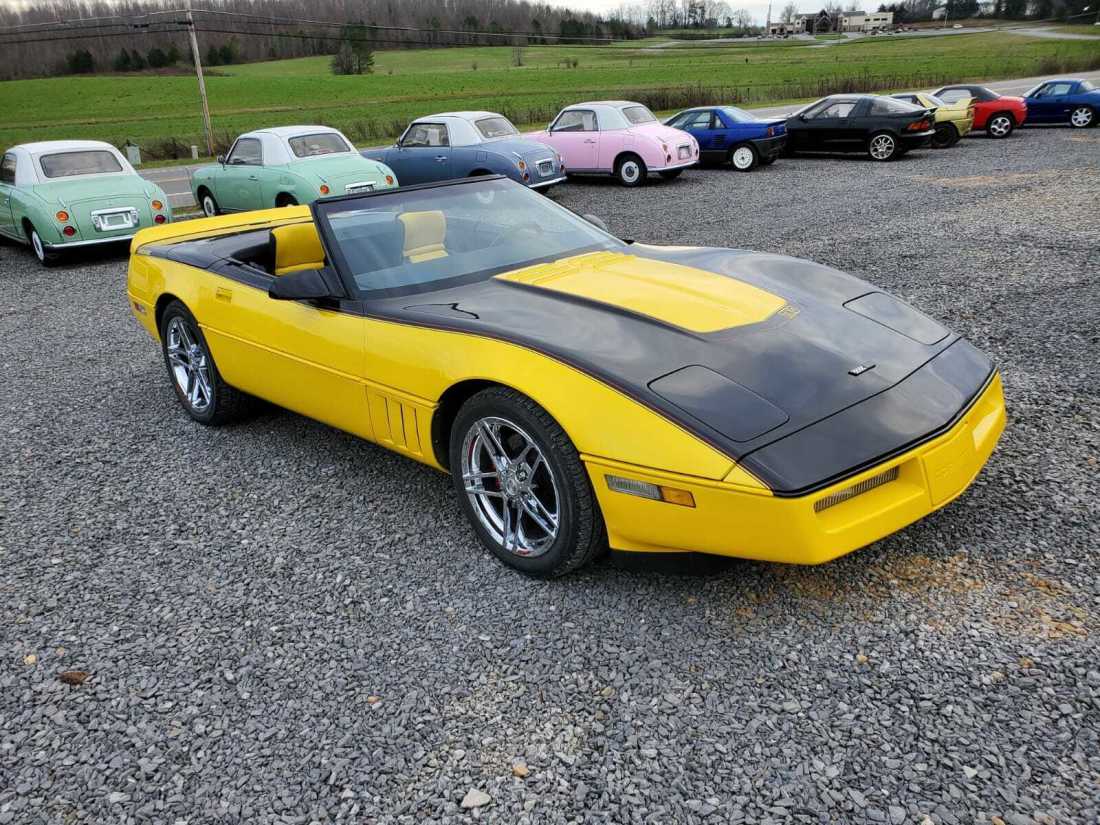 PRO CHARGED ZZ4 CREAT ENGINE 6SPEED MANUAL CONVERTIBLE, ALL DIGITAL 2,500 MILES 1989 Chevrolet Corvette Convertible