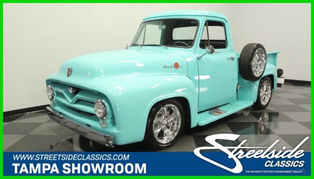pro restore independent disc show frame power 351 mod 1955 Restomod Used 1955 Ford F-1 Restomod