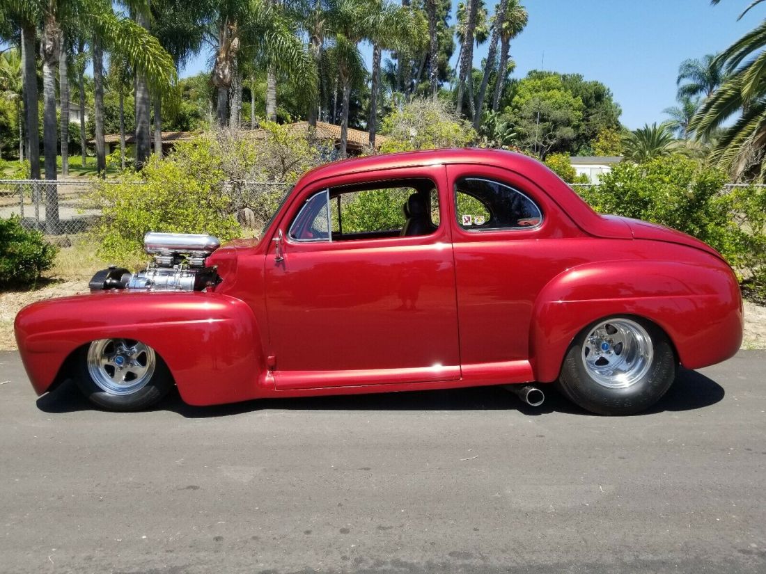 Pro Street 1948 Ford Coupe,BDS Blown 434,BEST OF EVERYTHING,$80K IN RECEIPTS 1948 Ford FAT ATTACK ONE OF A KIND CRUISER