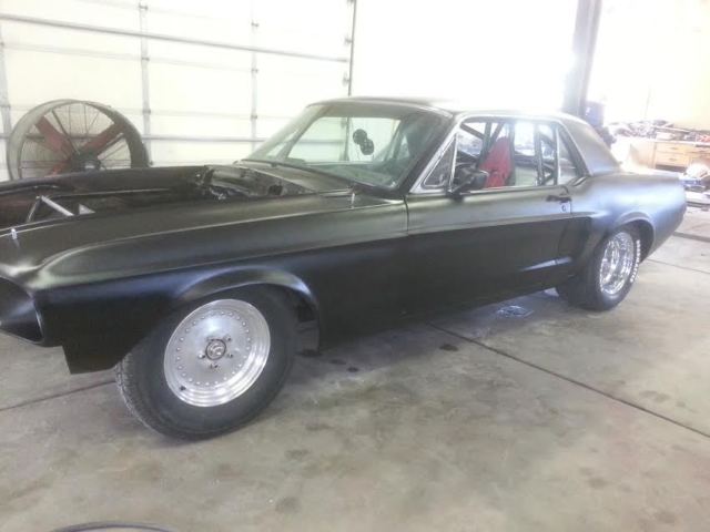 Pro Street 67 Mustang Fab 9 rear 4-link coil overs Heidts front Shelby GT drag 1967 Ford Mustang