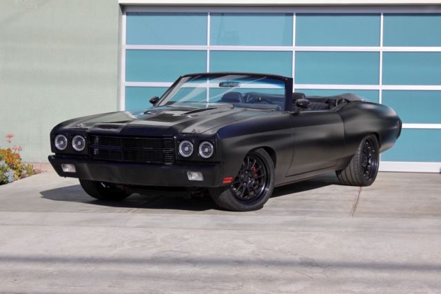 Pro-Touring 1970 Chevrolet Chevelle Malibu Convertible 650hp+ 1970 Chevrolet Chevelle