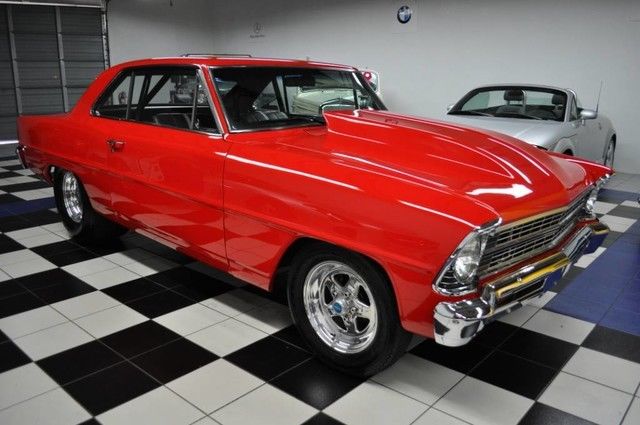 PRO TOURING - RESTOMOD - SHOW - NOT CHEVELLE SS OR 69 CAMARO bel air 1967 Chevrolet Nova OUTSTANDING - AIR CONDITION - 355 OVERBORED