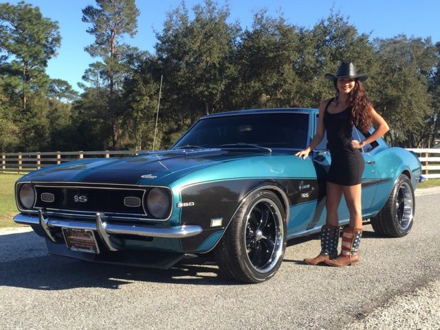 pro touring retro z28 ss styling 1968 Chevrolet Camaro pro touring coupe