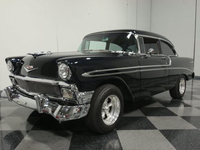 PROBUILT '56, CRATE 350 V8, 700R4, PWR FRNT DISCS, PWR STEER, R134A A/C, BEAUTY! 1956 Chevrolet Bel Air/150/210