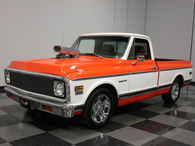PROBUILT BLOWN MONSTER, SUPERCHARGED 454, DUAL 4'S, HUGE POWER, BETTER HANDLING! 1972 Chevrolet C-10