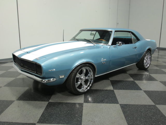 PROBUILT, PUNCHED-OUT LS SWAP, SUPERCHARGED, AUTO, FLOWMASTERS, R134A A/C, A+!! 1968 Chevrolet Camaro RS/SS Restomod