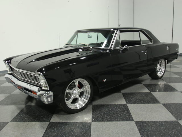 PROBUILT SINISTER '66, STRONG 383 STROKER, ALUMINUM HEADS, TUBULAR A-ARMS, 18'S! 1966 Chevrolet Nova