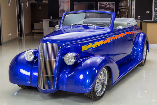 Professional Build! GM 350ci V8, TH350 Automatic, Vintage A/C, PB, Over $95k Inv 1937 Chevrolet Cabriolet Street Rod