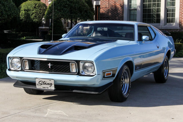 Professional Resto! #s Matching 351 V8, #s Matching 4-Speed, RamAir, Build Sheet 1973 Ford Mustang Mach 1
