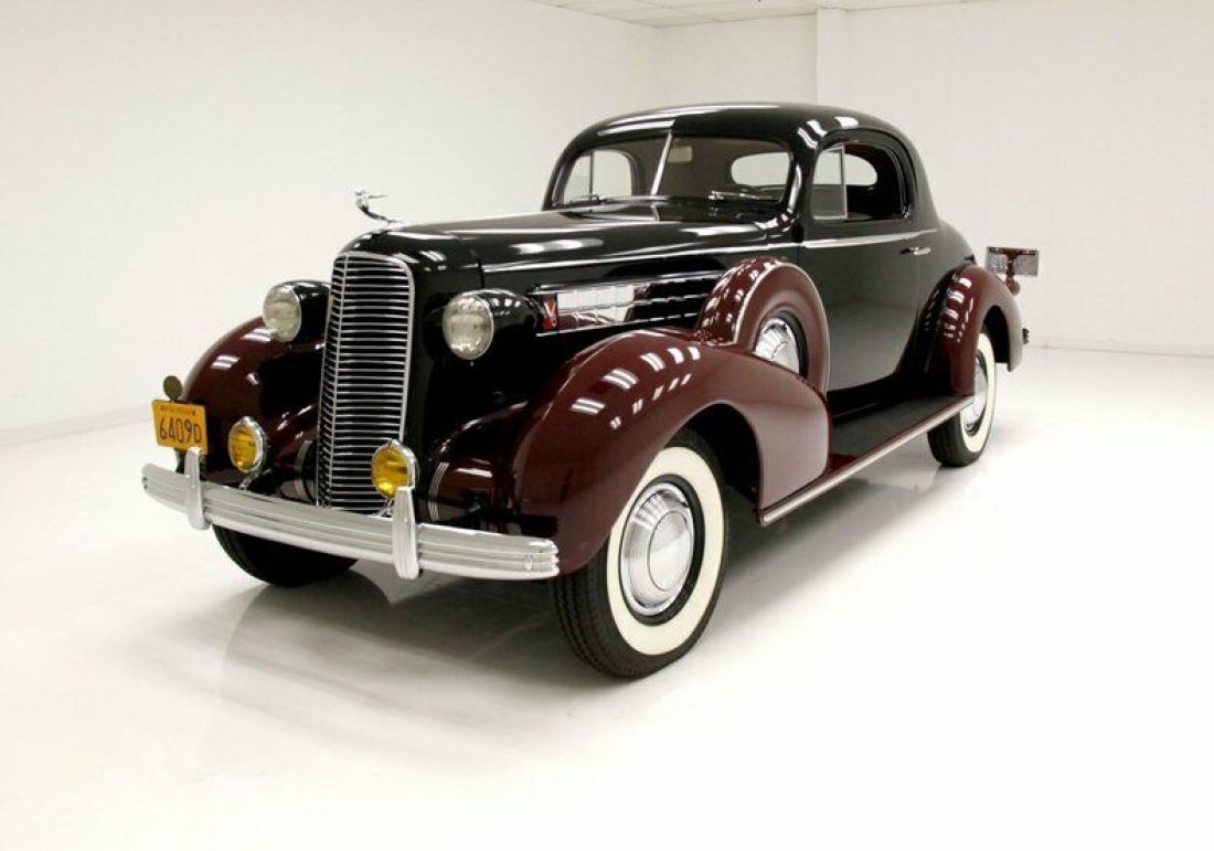 Professional Restoration/Cadillac-LaSalle Sr Badge/Straight Steel/322ci Flathead 1936 Cadillac Series 60 Coupe