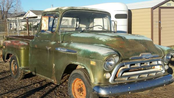 Project 1957 Chevy 3100 Truck 1957 Chevrolet Other Pickups