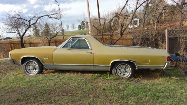 Project 1972 chevy elcamino great starting point 1972 Chevrolet El Camino Base