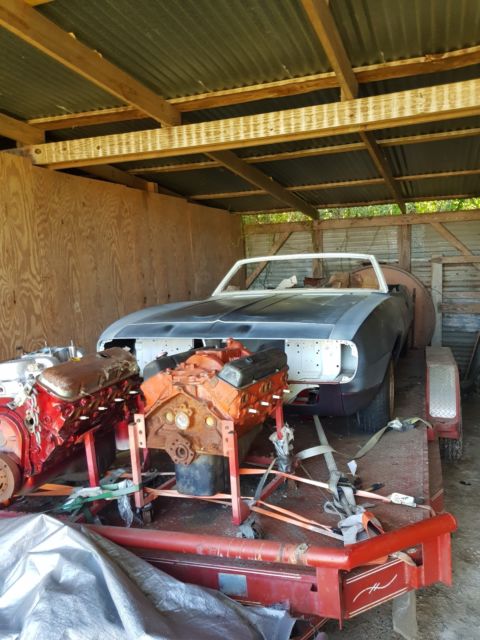 Project- Build Your Dream Hot Rod ** Trailer Included 1968 Chevrolet Camaro