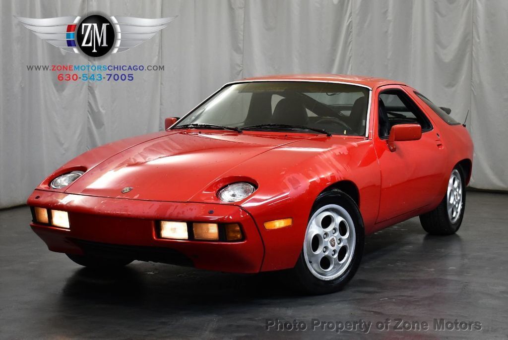 Project Car 2 dr Coupe Automatic Gasoline 4.5L 8 Cyl RED 1982 Porsche 928