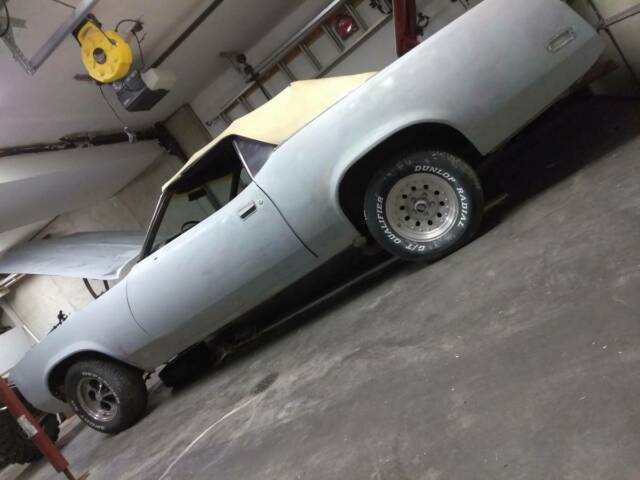 Project car, needs int, top, mufflers & paint, RUNS GOOD 1971 Mercury Cougar Convertible