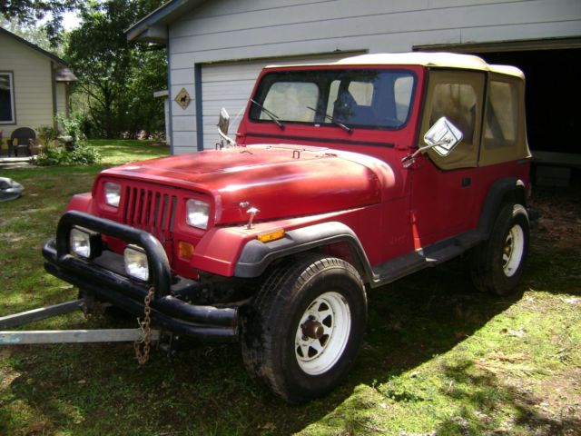 Project Jeep - 1987 Wrangler - needs valve job, not running 1987 Jeep Wrangler