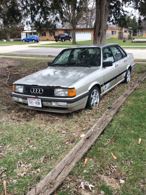 Project or Parts? You decide! 1987 Audi 4000 Quattro CS