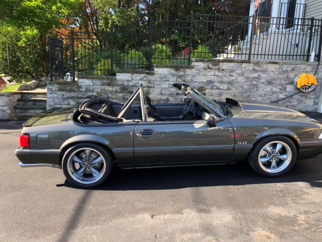 PROTOURING 1989 FORD MUSTANG LX CONVERTIBLE DART 363 TWINTURBO T56 MAGNUM NR E85 1989 Ford Mustang LX