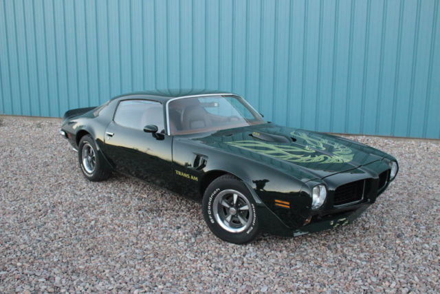 Purchased from the original owner, this car has all the maintenance records. 1973 Pontiac Trans Am