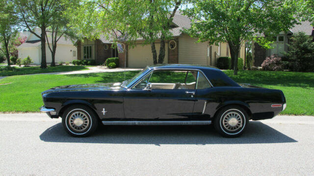 Purchased new and kept within one family 1968 Ford Mustang J Code, 302 4V, AUTO, PS, AC, Original