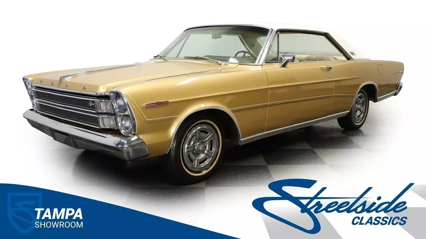Q CODE 428 BIG BLOCK V8 AUTOMATIC FACTORY CORRECT COLOR POWER STEERING POWER BRA 1966 Ford Galaxie 500 Fastback Q Code