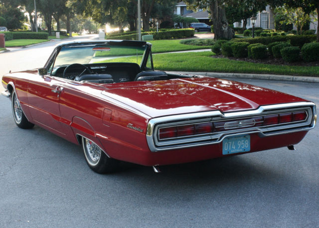Q CODE 428 RESTORED - 1966 Ford Thunderbird Convertible - A/C 1966 Ford Thunderbird CONVERTIBLE - 428 Q CODE - A/C