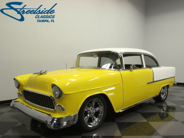 QUALITY '55, FUEL INJECTED RAM JET 350 V8, AUTO, COLD AC, PS, PB W/4 WHL DISCS! 1955 Chevrolet Bel Air/150/210