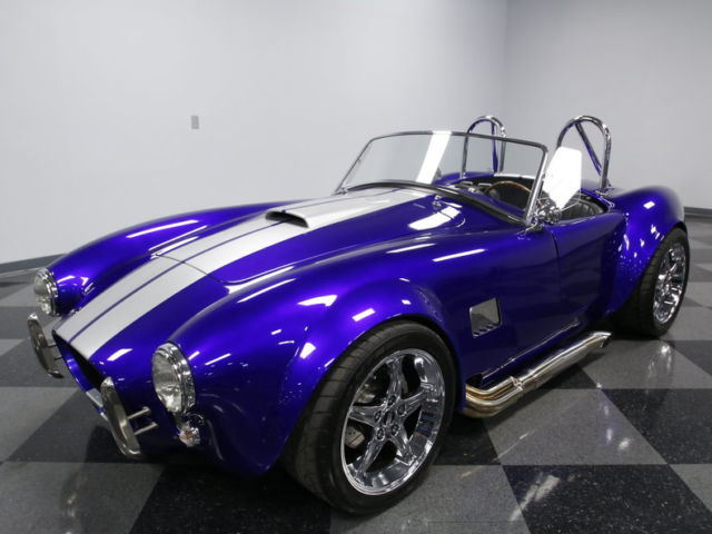 QUALITY, 4.6L MODULAR V8, 5 SPD, EXC COBALT BLUE PAINT, FAST, FUN, GREAT LOOK!! 1965 Shelby Cobra Replica