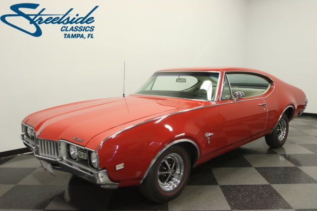 QUALITY CUTLASS, 350 V8, AUTO, PS, PB, COLD AC, PROTECT-O-PLATE, SUPER CORRECT! 1968 Oldsmobile Cutlass