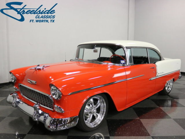 QUITE THE LOOKER! STRONG RUNNING 350 V8 W/ 4 SPEED MANUAL! FRESH BUILD, CLEAN! 1955 Chevrolet Bel Air Sport Coupe