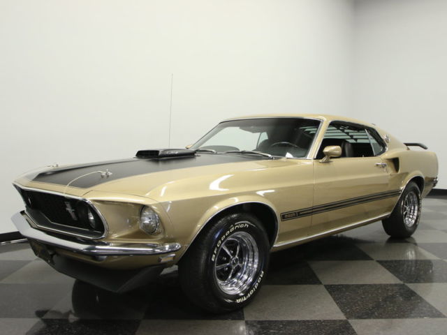 R-CODE 428CJ, 4 SPD MAN, MARTI REPORT, BUILD SHEET, INVOICE, INCREDIBLE MACH 1!! 1969 Ford Mustang
