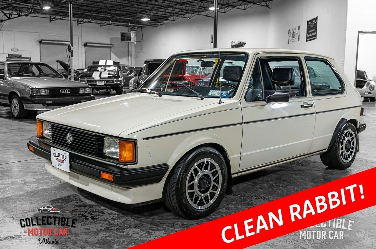 RABBIT RABBIT, 96K MILES, 5-SPEED, 1.7L V4, FUN AND NIMBLE 1984 Volkswagen Rabbit L
