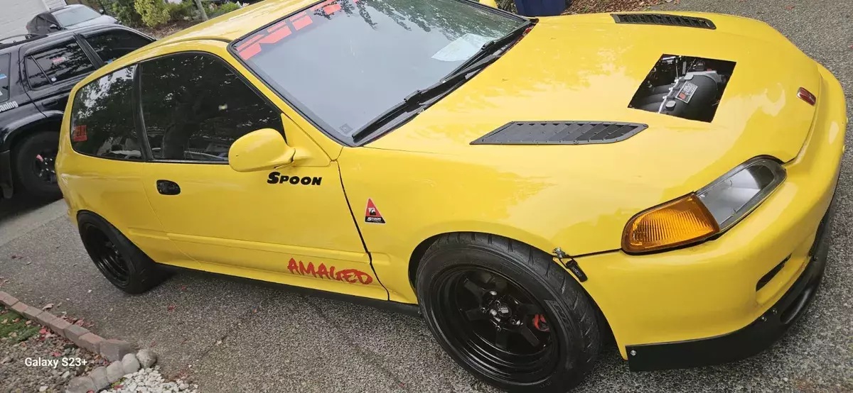 Race Car Honda civic Beauty fast N.A project ready to setup as your racing need 1992 Honda Civic CX
