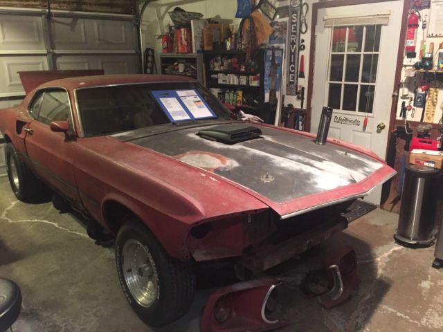 Radio delete car/not ordered 1969 Ford Mustang Mach 1