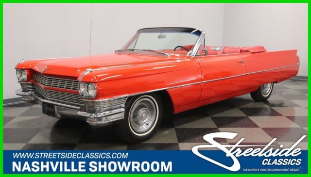 Ragtop luxury classic vintage 1964 Convertible Used Automatic 1964 Cadillac DeVille Convertible