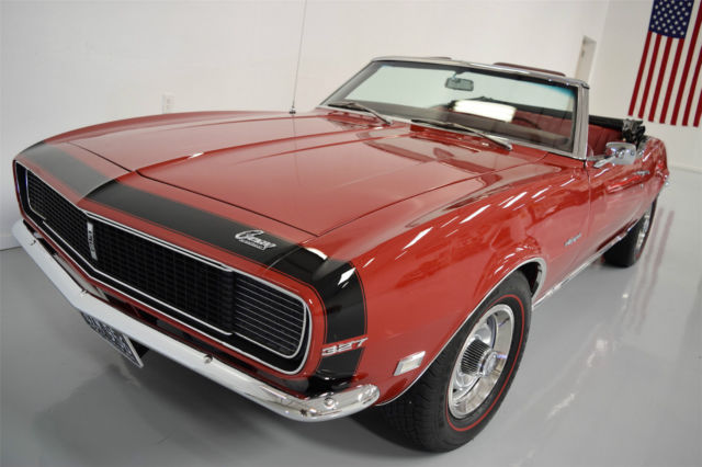 Rally Sport CONVERTIBLE, Frame Off, DOCUMENTED original - stunning see VIDEO 1968 Chevrolet Camaro Rally Sport Convertible